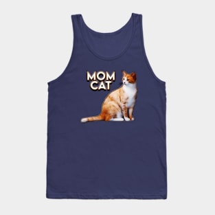 Mom cat Tank Top